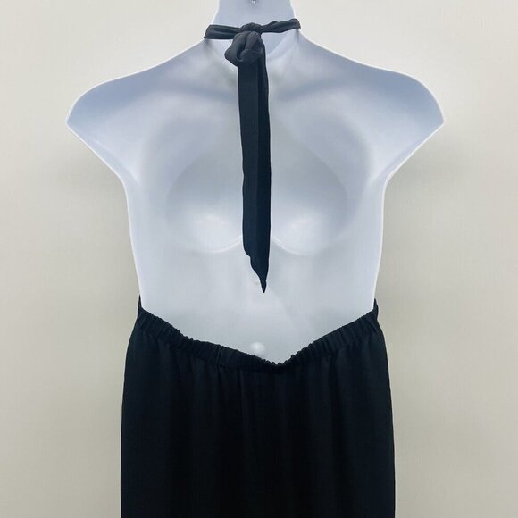 INC International Concepts Womens Size XXL Halter-Neck Midi Dress Black $89 038 - Picture 7 of 11